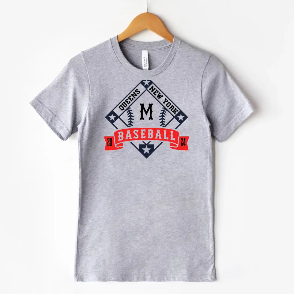 Personalized Baseball Newyork Unisex T-shirt