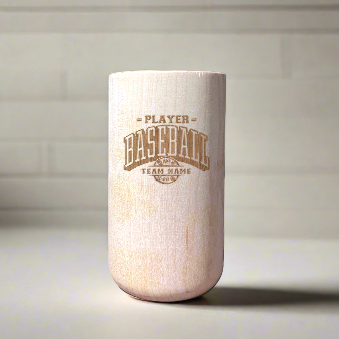 Personalized Baseball Beer Mug- Team Name, Player Name and Number