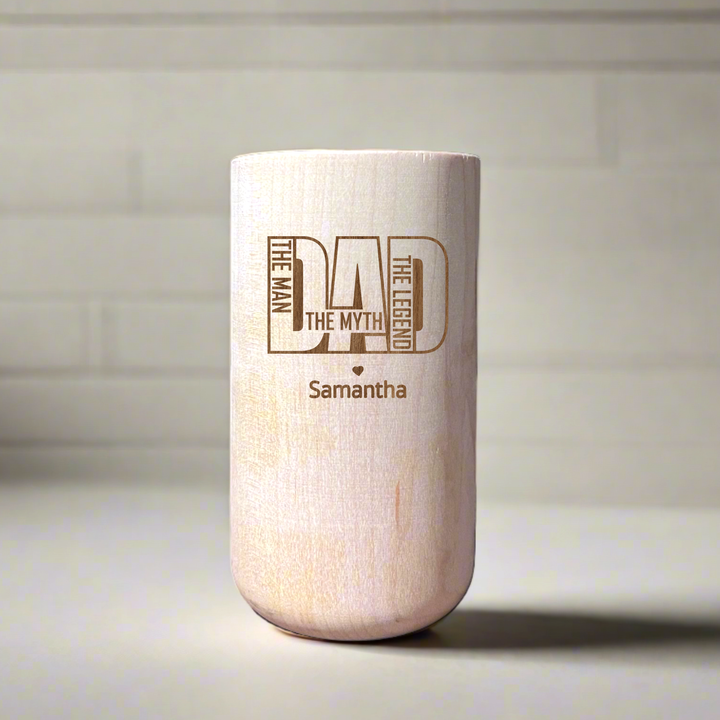 Personalized Dad's Baseball Team Mug With Name