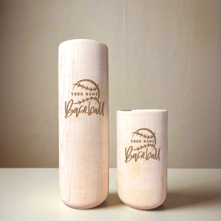 Personalized Baseball Bat Beer Mug with Player/ Team Name