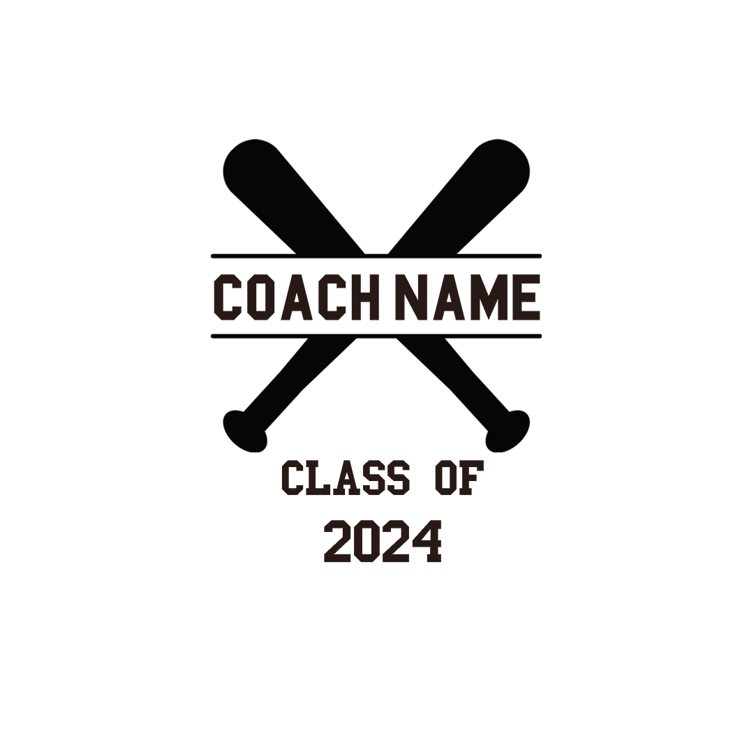 Personalized Coach Name Baseball Bat Beer Mug with Handle