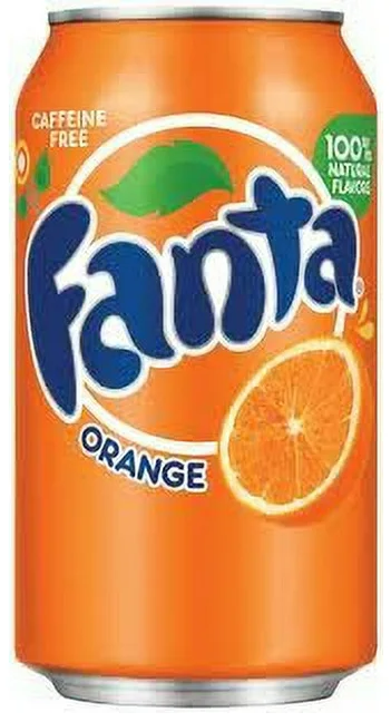 Fanta Orange 12 oz can