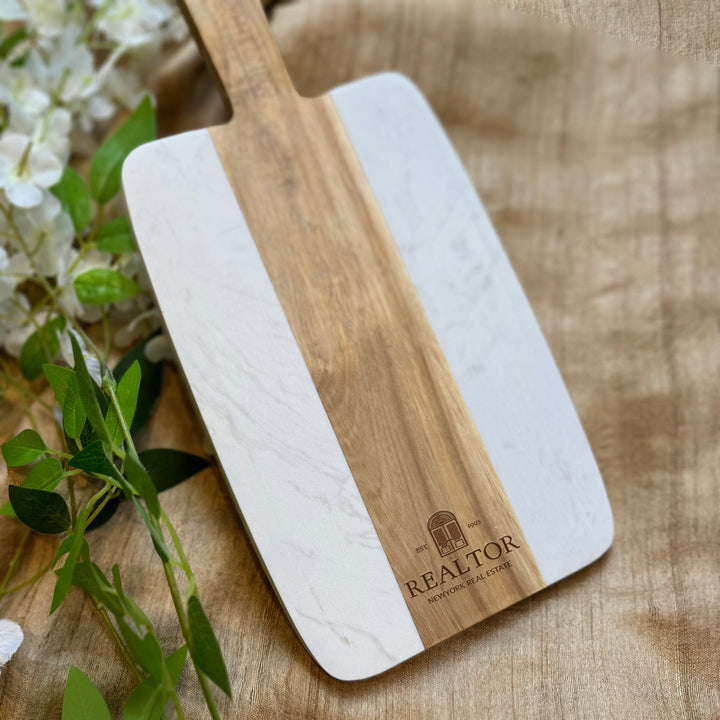 Personalized Cutting Board Realtor Closing Gift for Buyer or Seller