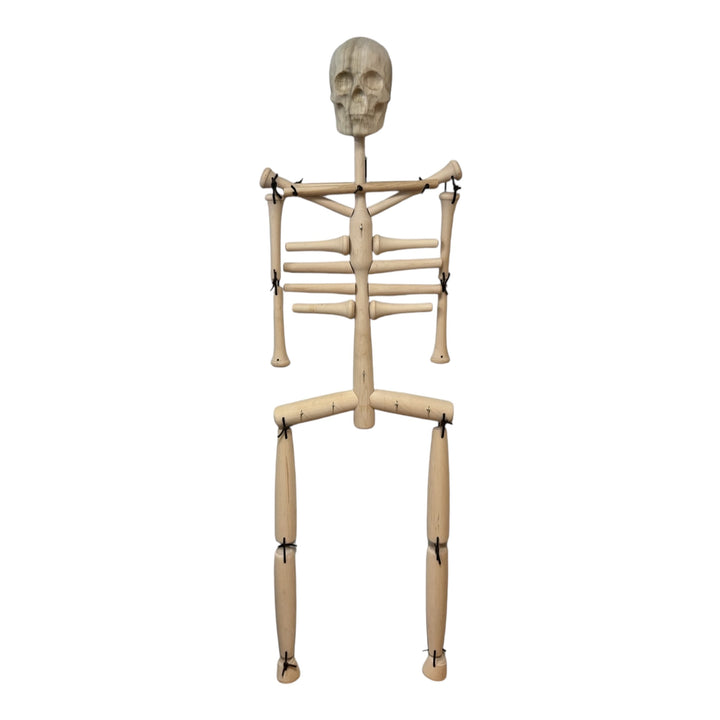 Spooky Skeleton Baseball Rack