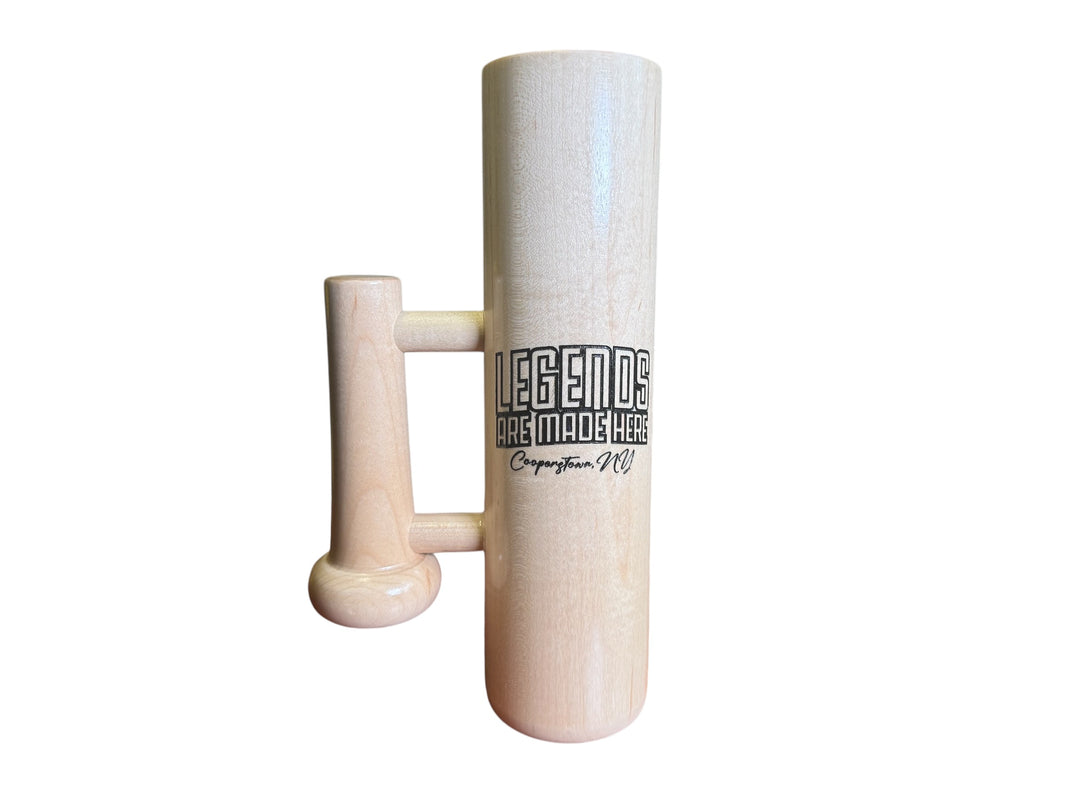 Baseball Bat Mug With Handle 12 oz Wood