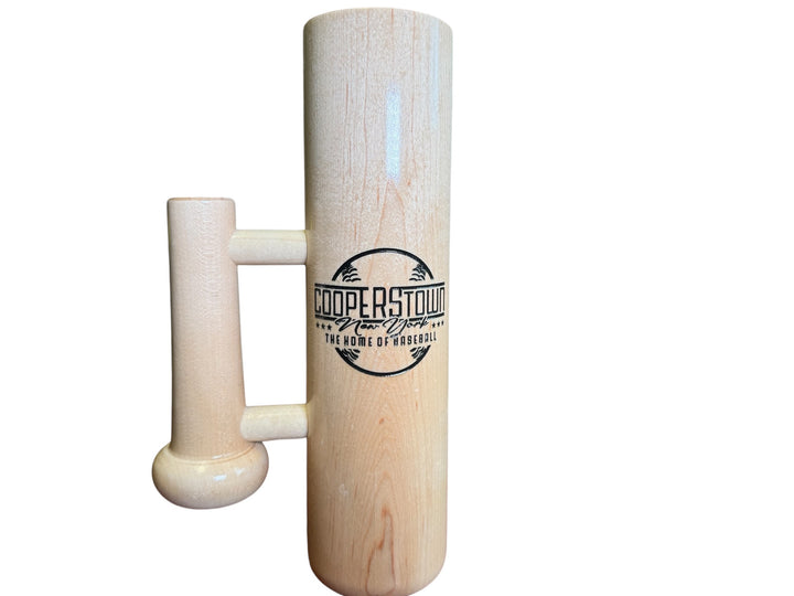 Baseball Bat Mug With Handle 12 oz Wood