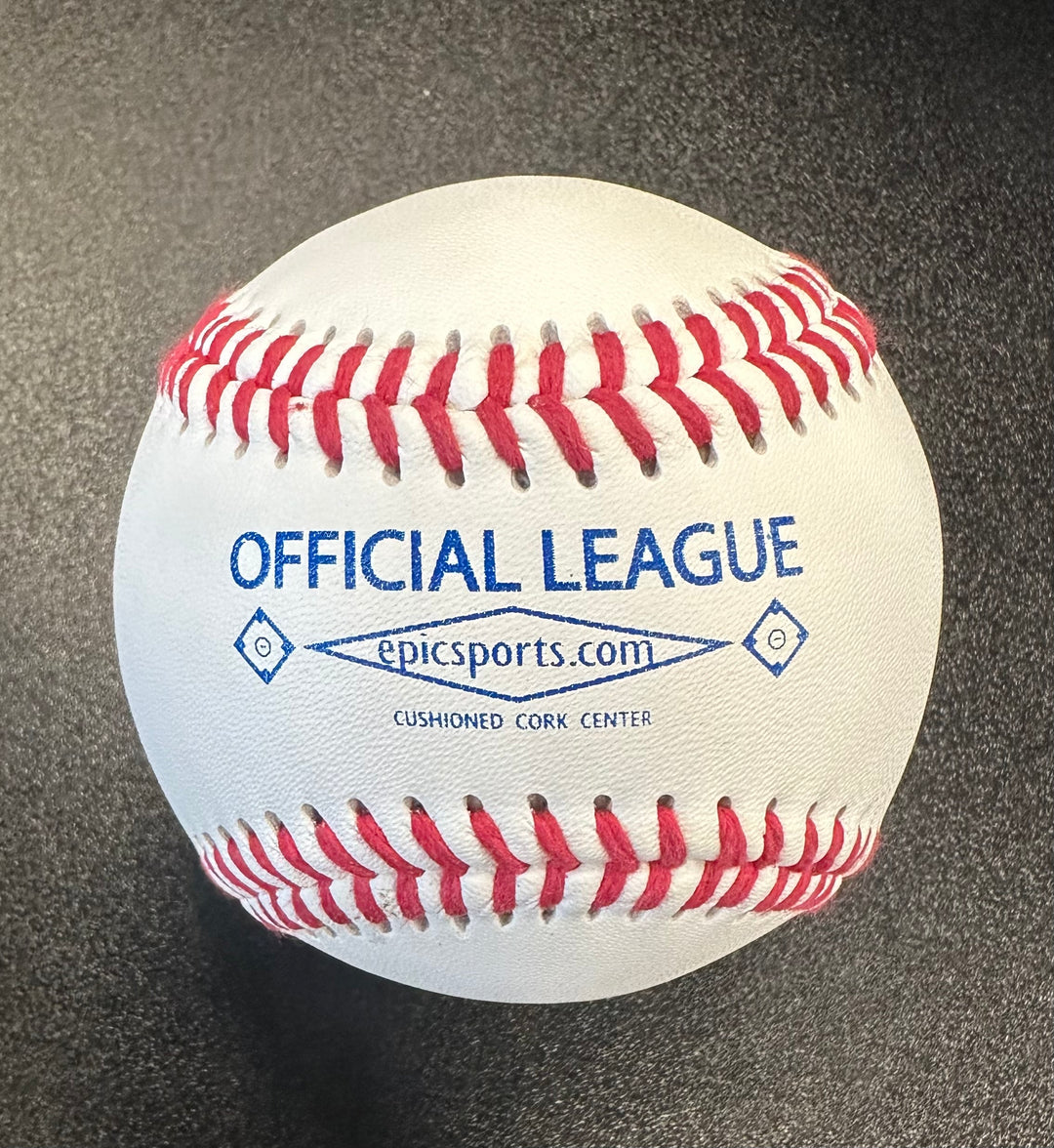 Legends Leather Baseball engraved