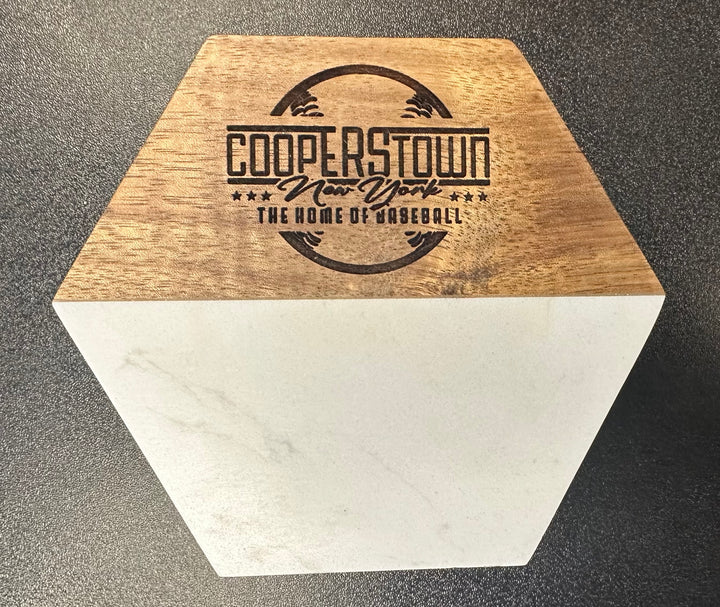 Coaster Set $9.99 - $29.99 Marble and Wood Engraved / Custom