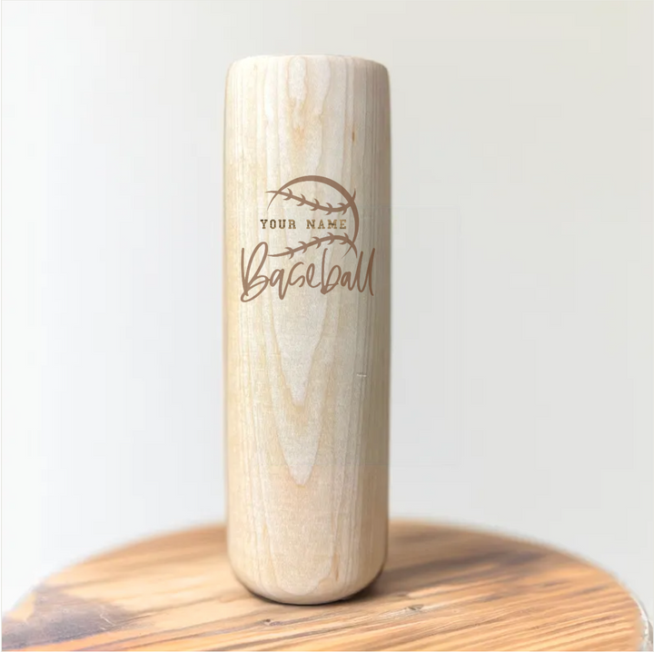 Personalized Baseball Bat Beer Mug with Player/ Team Name