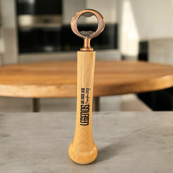 Baseball Bat Bottle Opener Legends