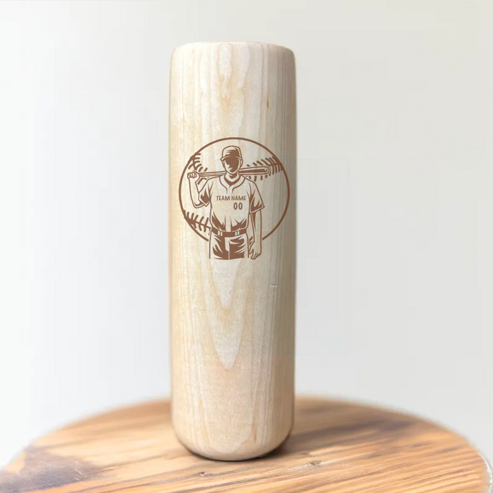 Personalized Baseball Bat Mug Gift for Beer Lovers