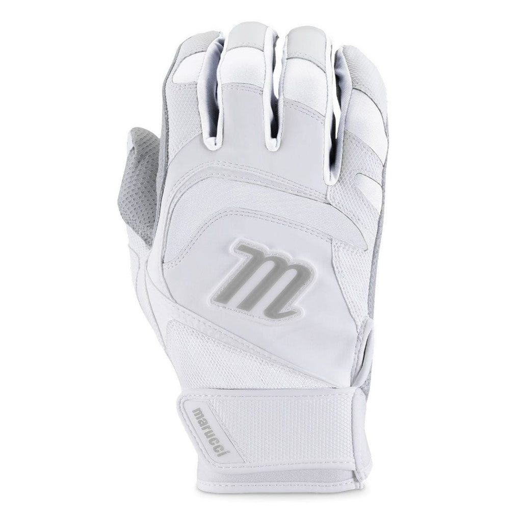 Marucci Signature White Batting Gloves The Wood Bat Factory