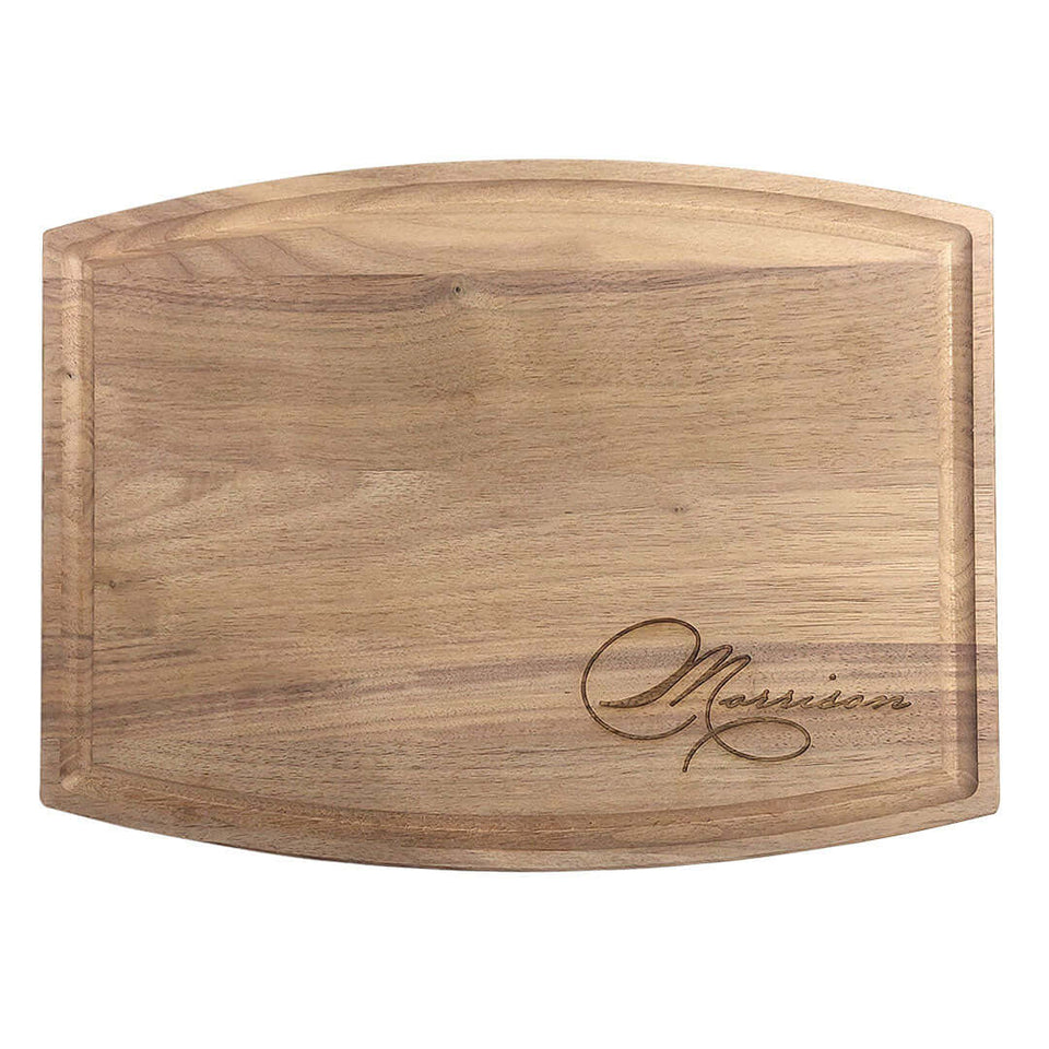 Custom Engraved Cutting Board – FinLu Woodworks