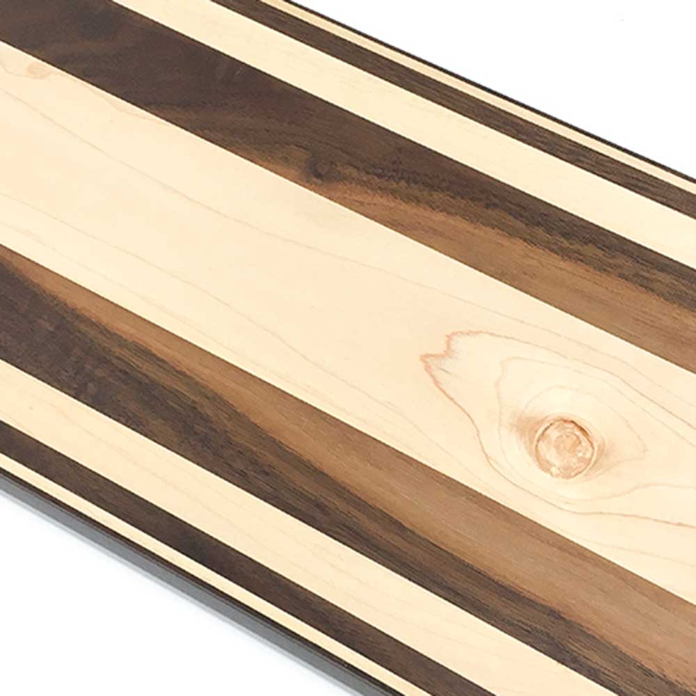 Cascading Maple Walnut Cutting Board – The Wood Bat Factory