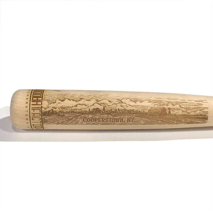 The Wood Bat Factory Trophy Bats The Wood Bat Factory Trophy Bat - Custom Engraved, Natural Cooperstown Countryside Bat